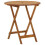 VidaXL vidaXL Solid Acacia Wood Folding Garden Table 70 cm Wooden Dining Side Table 1