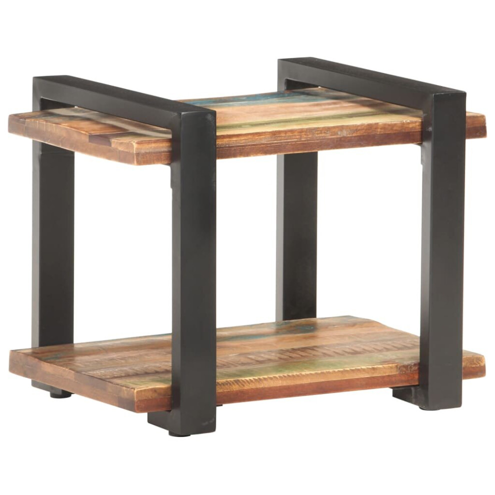 Vidaxl Solid Reclaimed Wood Bedside Cabinet Nightstand Side Table Bedroom