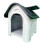 HugglePets (Grey) HugglePets Plastic Dog Kennel With Window 8