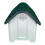 HugglePets (Grey) HugglePets Plastic Dog Kennel With Window 2