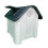 HugglePets (Grey) HugglePets Plastic Dog Kennel With Window 4