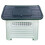 HugglePets (Grey) HugglePets Plastic Dog Kennel With Window 6