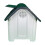 HugglePets (Grey) HugglePets Plastic Dog Kennel With Window 3