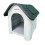 HugglePets (Grey) HugglePets Plastic Dog Kennel With Window 9