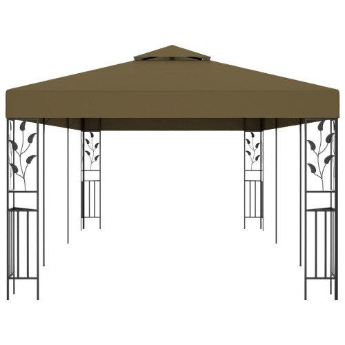 VidaXL vidaXL Pavillon 6x3 m Taupe 180 g/m² 2