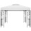 VidaXL vidaXL Pavillon 3x3 m Weiß 180 g/m² 2