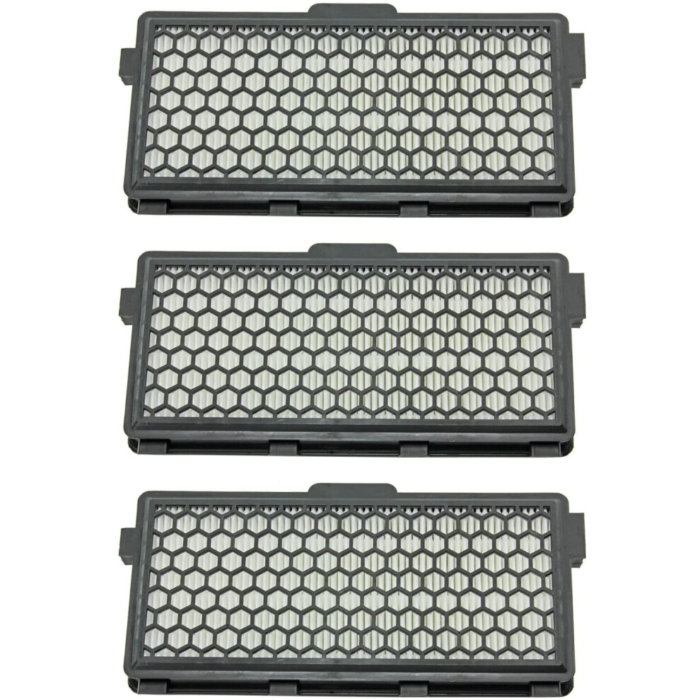 SF-AA 50 Type Active Air Clean Hepa Filter Cartridges for Miele C1 C2 C3 S5210 S5261 S6210 S8320 TT5000 Vacuum Cleaners (Pack of 3)