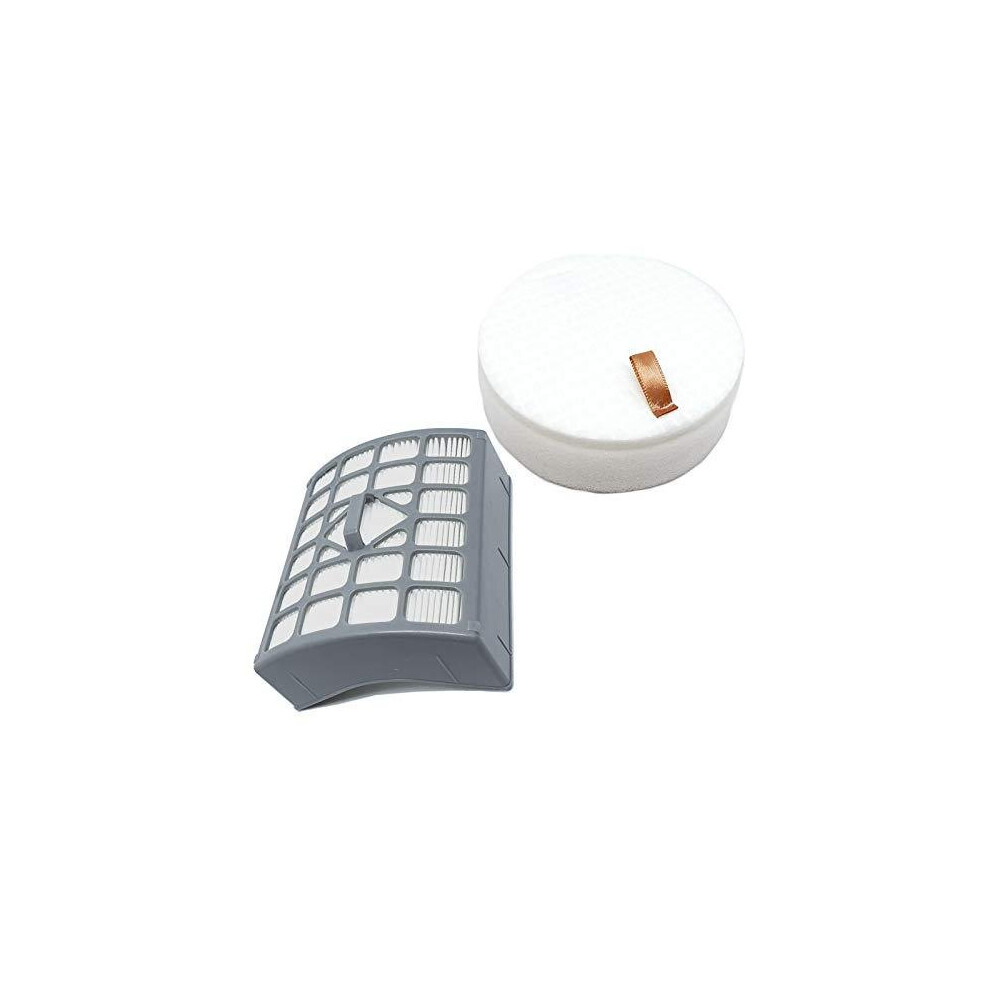 Spares2go Hepa Filter Kit For Shark Rotator Liftaway Nv340 Nv340uk Upright Vacuum Cleaner