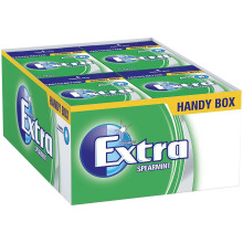 Wrigley's Extra Spearmint Sugar Free Gum Handy Pack 35g (Pack of 12)