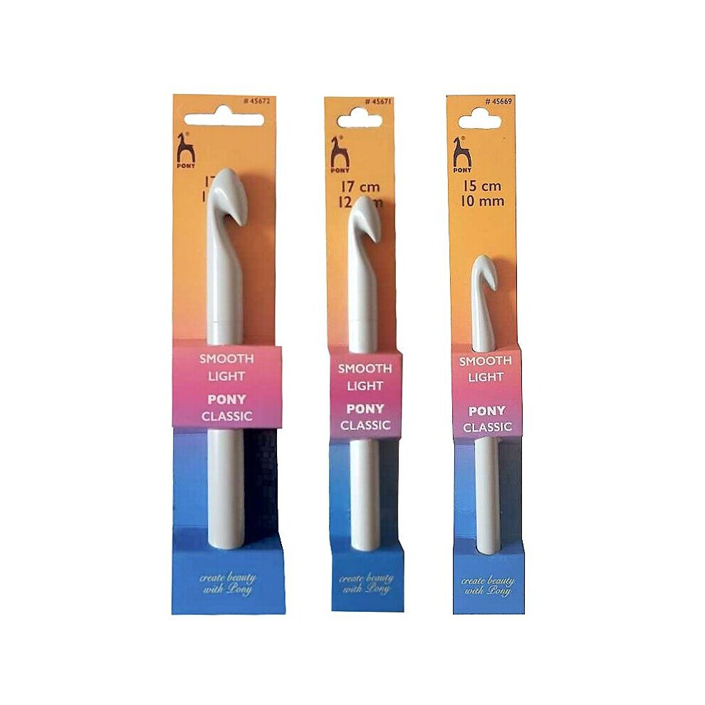 (9mm) Pony Crochet Hooks 15cm