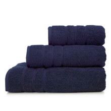 (Navy, Bath Sheet) Premium Hotel Bathroom Towels Cotton Heavyweight 800gsm