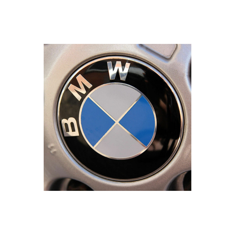 4 x BMW WHEEL CENTRE CAPS 68MM 10 PIN CLIP FITS 1,3,5,7 Series E90 E34 Z4-image-OPC-P6MHKNW-NEW