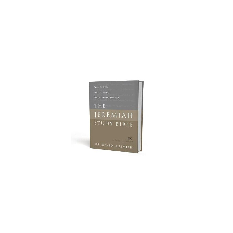 The Jeremiah Study Bible, ESV