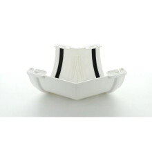 Marley Deepflow RAD20 Deep Style Gutter 45/135 Deg Corner Angle White