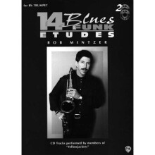 14 Blues and Funk Etudes: For 'E Flat' Instruments (Alto Sax, Baritone Sax)
