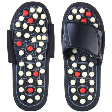 (38-39) Reflexology Massage Slippers Reflexology Foot Massager Tools Acupressure Massage Slippers Shoes Sandals Foot Arch Pain Relief for Men Women