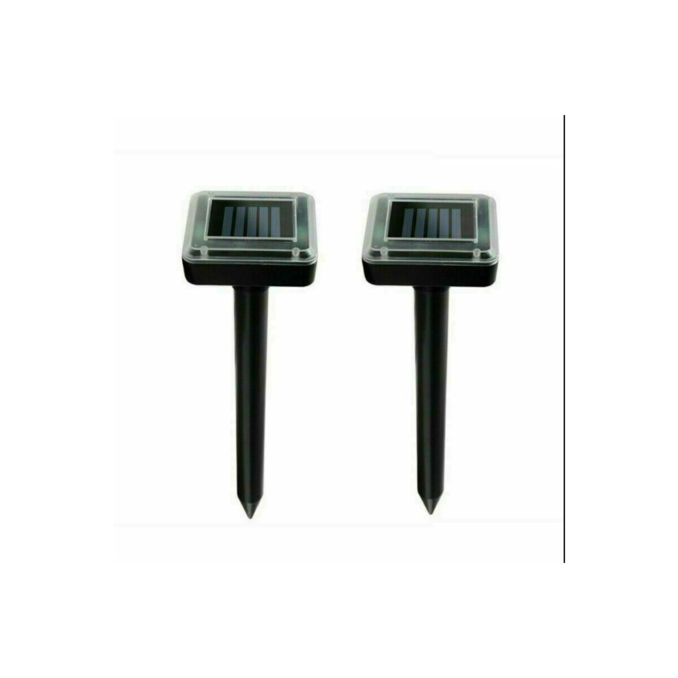 Nope 2X Solar Power Ultrasonic Pest Animal Repeller Pet Scarer Control