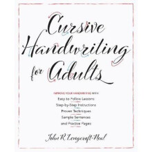 Cursive Handwriting For Adults