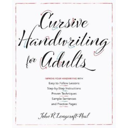 Cursive Handwriting For Adults