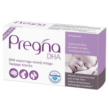 Pregna DHA, for pregnant and lactating women, 30 capsules