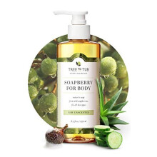 Tree To Tub, Seifenkirschen-Body-Wash, Roh Unparfümiert , 8.5 fl oz (250 ml)