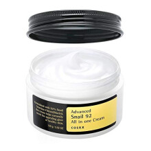 COSRX Advanced Snail 92 All in one Cream, 3.53 oz / 100g | Snail Secretion Filtrate 92% for Moisturizing | Korean Skin Care