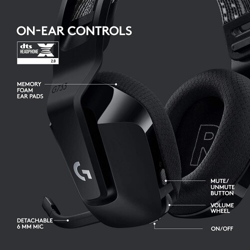 Logitech Logitech G733 Lightspeed Wireless Gaming Headset Suspension Headband 2