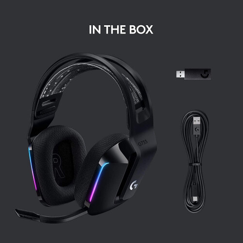 Logitech Logitech G733 Lightspeed Wireless Gaming Headset Suspension Headband 1