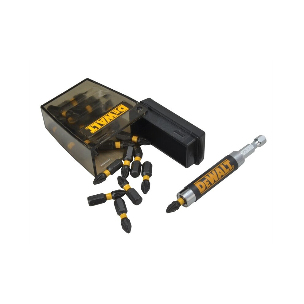 DeWalt DT70621T-QZ Tic-Tac Box with PZ2 Bits & Holder 25pc