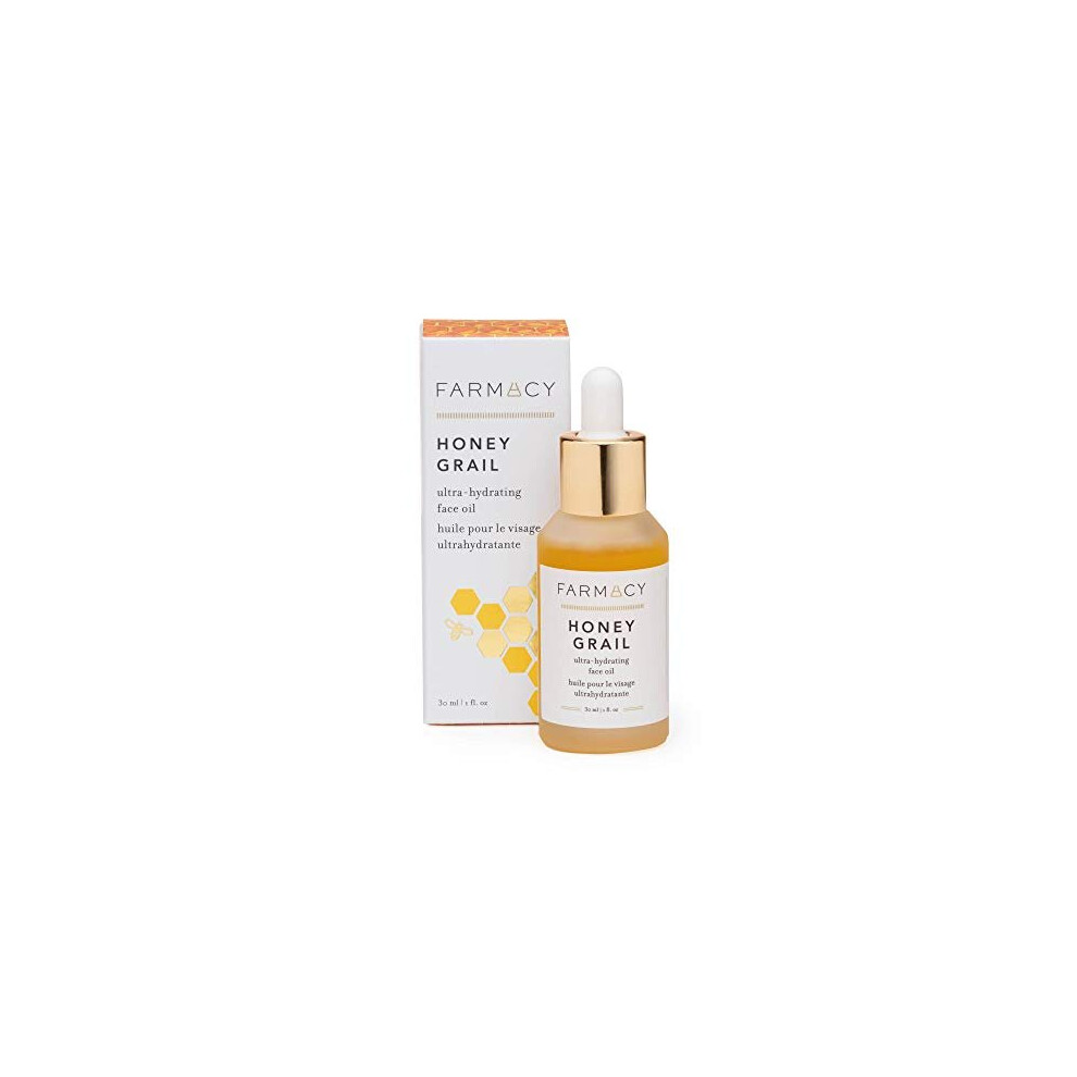 Farmacy Honey Grail Hydrating Face Oil Moisturizer For Dry Skin, Fine Lines & Wrinkles With Rosehip And Sea Buckthorn Oil