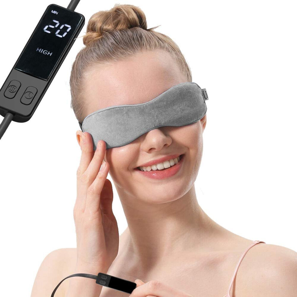 Aroma Season Moist Heated Eye Mask For Blepharitis And Dry Eyes Treatment, Warm Therapy To Unclog Glands, Relieve Stye Eye, Dry Eye Syndrome And Mgd (