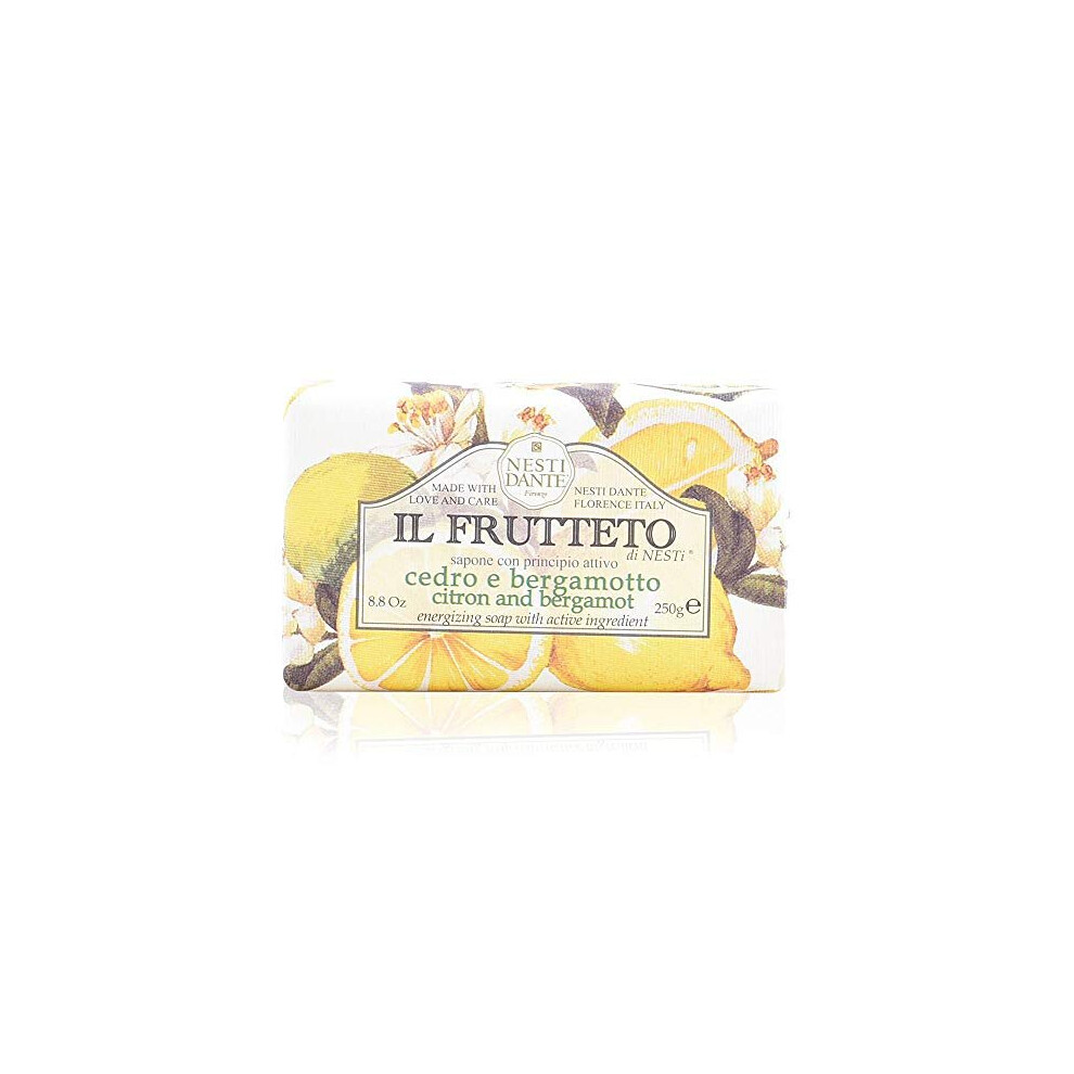 Nesti Dante Nesti dante il frutteto Energizing soap - Citron and Bergamot, 8.8oz, 8.8 Ounce