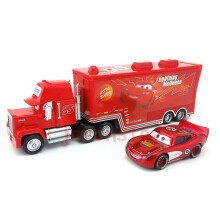 (#12) Pixar Cars McQueen King Racer Truck Car Kids Toy