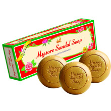 Mysore Sandal Soap 150g (pacote de 3)