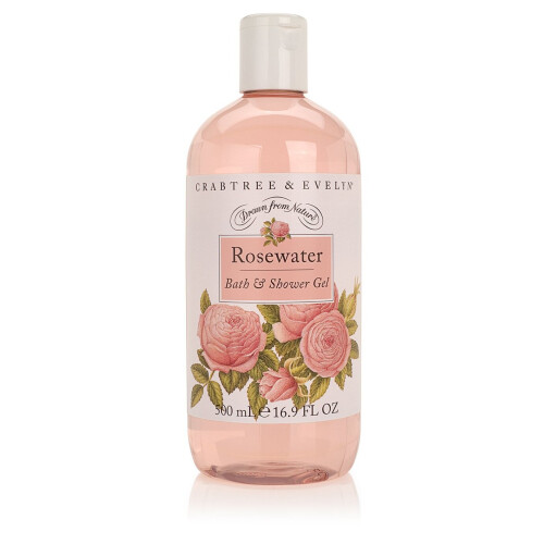 Crabtree & Evelyn Crabtree & Evelyn Gel Ντους και Μπάνια, Ροδόσταγμα, 16.9 Fl Oz