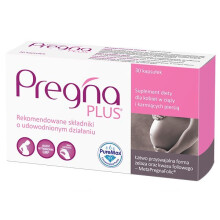 Pregna Plus, for pregnant and lactating women, 30 capsules