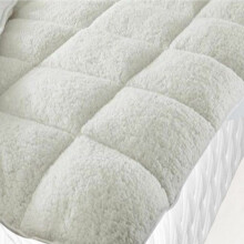 Fine Linens Luxury Super Soft Teddy Mattress Topper Enhancer King Size Bedding
