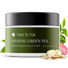 Tree To Tub, Cremas para la Noche contra las Arrugas y las Rugosidades para Bolsas Oculares, Manchas Oscuras, Piel Sensible, 0.5 fl oz (15 ml)