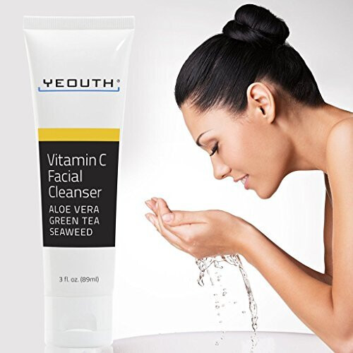 YEOUTH, Vitamina C Pulitore Viso, 3 fl oz (89 ml) 2