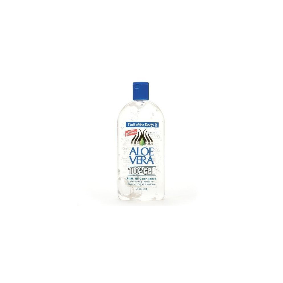 Fruit Of The Earth Aloe Vera 100% Gel 24 Oz (Pack Of 3)