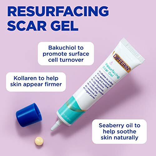 Differin, Resurfacing, Litteken Gel, 1 fl oz (30 ml) 2