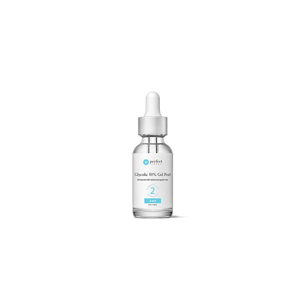 Glycolic Acid 50% Gel Peel - Enhanced with Retinol & Green Tea Extract (Professional Skin Peel)1 ounce