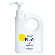 Super goop ! PLAY Everyday Lotion SPF 50 cran solaire large spectre pour le corps et le visage pour peaux sensibles Idal pour les journe