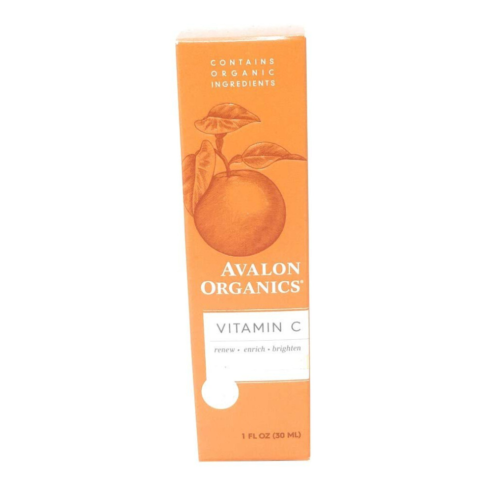 Avalon Organics Vitamin C Radiance Serum, 1 Fl Oz