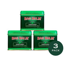 Bag Balm Crema Mani Originale del Vermont, Balsamo per Pelli Secche e Mani Crepate