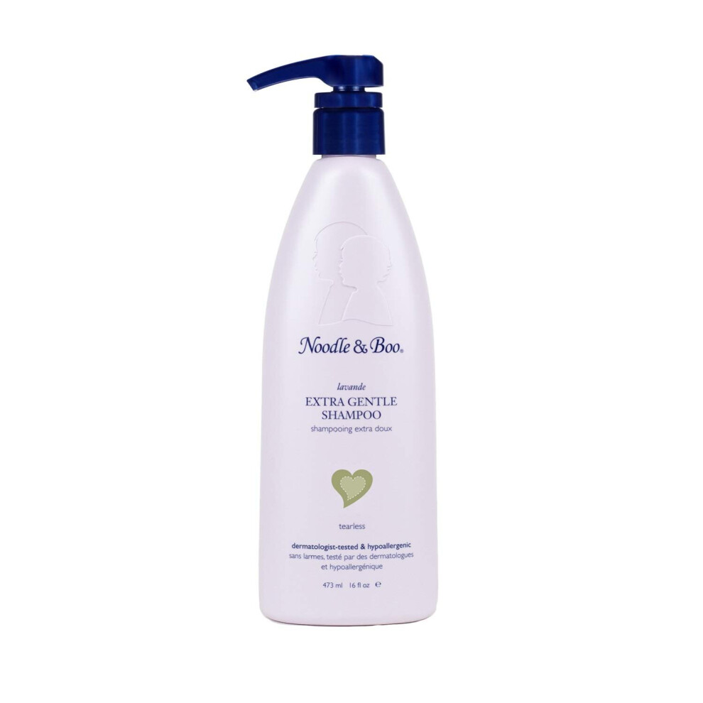 Noodle & Boo Extra Gentle Newborn And Baby Shampoo For Sensitive Skin, 16 Fl. Oz. Lavender