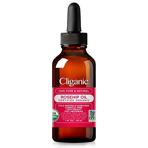 Ulei de Semințe de Roz Cliganic, 1 fl oz (30 ml) 2