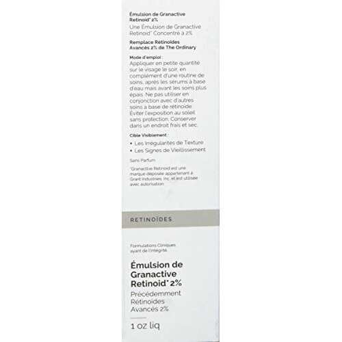 The Ordinary The Ordinary Granactive Retinoid 2% Emulsion, Anti-Aging-Alternative, 1 Fl Oz 2