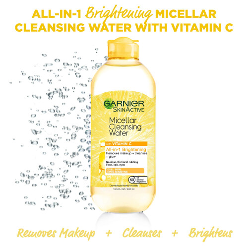 Garnier Garnier, SkinActive, Νερό Καθάρισης με Βιταμίνη C, 13.5 fl oz (400 ml) 2