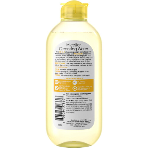 Garnier Garnier, SkinActive, Νερό Καθάρισης με Βιταμίνη C, 13.5 fl oz (400 ml) 1